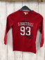 Preview:   Langarmshirt  Gr. 110  rot Schrift 