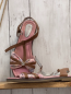 Preview:   Sandalen Gr. 38  braun + rosa bunte Punkte 