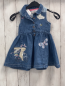 Preview: Next  Kleid  Gr. 86  blau Jeans Hase Libelle Wolke 