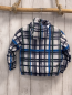 Preview: Petit Bateau  Jacke  Gr. 104  weiß schwarz oliv blau kariert 