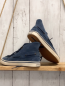 Preview: sperry  Boots  Gr. 35  blau weiße Nähte weiße Sole 