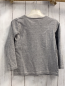 Preview: Dopodopo Langarmshirt  Gr. 116  grau rosa pink Schleife Schrift 