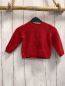 Preview: Petit Bateau  Pullover  Gr. 74  rot Strick Anker 