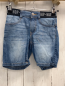 Preview: Benetton Shorts  Gr. 116  blau Jeans dunkelgrauer Bund mit hellgrauer Schrift 