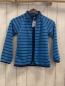 Preview:   Fleecejacke  Gr. 110  hellblau blaue Streifen Fleece 