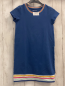 Preview: Jako-o  Kleid  Gr. 128  blau bunter Streifenbund 