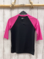 Preview: Nike  UV-Schutzshirt  Gr. 128  schwarz pink Schrift mit Punkten 