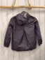 Preview: Decathlon  Regenjacke  Gr. 128  grau hellgrauer Druck pink Reißverschluss 