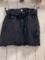 Preview: Zara  Rock Gr. 122  schwarz Jeans mit Gürtel 