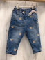 Preview:  Hose Gr. 74  blau Jeans Tierköpfe gefüttert 