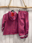 Preview: 2tlg Regenanzug Gr. 98  lila rote Eulen