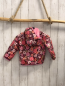 Preview:  Jacke Gr. 98  brombeere pink rosa Blumen pink Bund