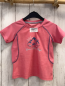 Preview:   Sportshirt  Gr. 98  lachs Berge Schrift 