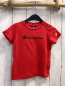 Preview: Champion  T-Shirt  Gr. 86  rot schwarze Schrift 