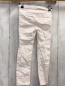 Preview: H&M  Hose  Gr. 122  weiß pink Anker mit Gürtel 
