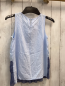Preview: H&M  Top  Gr. 164  hellblau blaue Rüschen 