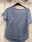 Preview: S´Oliver  T-Shirt  Gr. 34  hellblau Strick mit silber Glitzerpunkten 