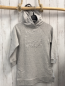 Preview: Tommy Hilfiger  Kleid  Gr. 128  hellgrau Kapuze silber Schrift 