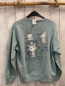 Preview: Uniqlo  Pullover  Gr. 158  mint Schrift 