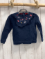 Preview: S´ Oliver  Pullover  Gr. 92  blau gestickte Blumen Rüschen