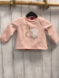 Preview: S´Oliver  Pullover  Gr. 74  rosa Schwan mit Rosetten goldene Pailetten 