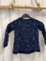 Preview: S´Oliver  Langarmshirt  Gr. 86  blau Herze  mit Glitzer 