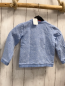 Preview: S´ Oliver  Sweatjacke Gr. 92  helalblau weiße Blumen 