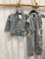Preview: 2tlg Viller Valla  Nickyjacke + Jumpsuit  Gr. 80  grau 