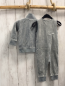 Preview: 2tlg Viller Valla  Nickyjacke + Jumpsuit  Gr. 80  grau 