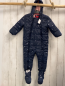 Preview: 2tlg S´ Oliver  Winteroverall + Schühchen  Gr. 80  rot silber Herzen rosa Fleecefutter 