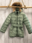Preview: S´Oliver  Winterjacke  Gr. 116  lindgrün Kapuze mit abtrennbarem Fellbund Fleecefutter 