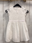 Preview: S´Oliver  Kleid  Gr. 104  weiß Lochstickerei 