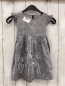 Preview:   Kleid  Gr. 98  grau weiße Blumen 