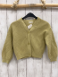 Preview: Vertbaudet  Strickjacke  Gr. 110  curry Rippen 