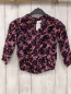 Preview: S´Oliver  Bluse  Gr. 92  aubergine Blumen 
