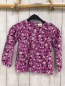 Preview: S´Oliver  Langarmshirt  Gr. 104  heller beerenton bunte Blumen 
