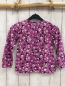 Preview: S´Oliver  Langarmshirt  Gr. 104  heller beerenton bunte Blumen 