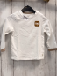Preview: Obaibi  Langarmshirt  Gr. 86  weiß Elefant brauner Bund 