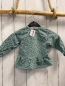 Preview:   Pullover  Gr. 74  mint petrol Blätter 