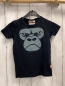 Preview: Dyr  T-Shirt  Gr. 110  schwarz graues Affengesicht 