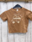 Preview: H&M  T-Shirt  Gr. 86  ocker beige Camper mit Palme 