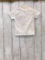 Preview: Benetton  T-Shirt  Gr. 62  weiß gestreifte Brusttasche mit Hase 