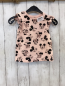 Preview: Disney  T-Shirt  Gr. 110  rosa Minnie Mouse Köpfe mit Glitzerschleife 