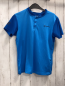 Preview: Babolat  Sportshirt Gr. 158/164  hellblau blau Knopfleiste 