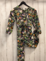 Preview: H&M  Jumpsuit  Gr. 122  grau Waldtiere Blumen blätter 