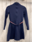 Preview: Tommy Hilfiger Kleid  Gr. 158/164  blau + gestreifter Gürtel
