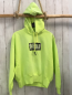 Preview: Diesel  Pullover Gr. M  neongrün Kapuze Schrift 