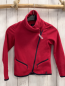 Preview: Decathlon Fleecejacke Gr. 128  rot blauer Reißverschluss