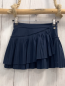 Preview: Lilli Gaufrette  Rock Gr. 116  blau Falten 