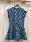 Preview: Okaidi  Kleid  Gr. 116  petrol bunte Schmetterlinge 